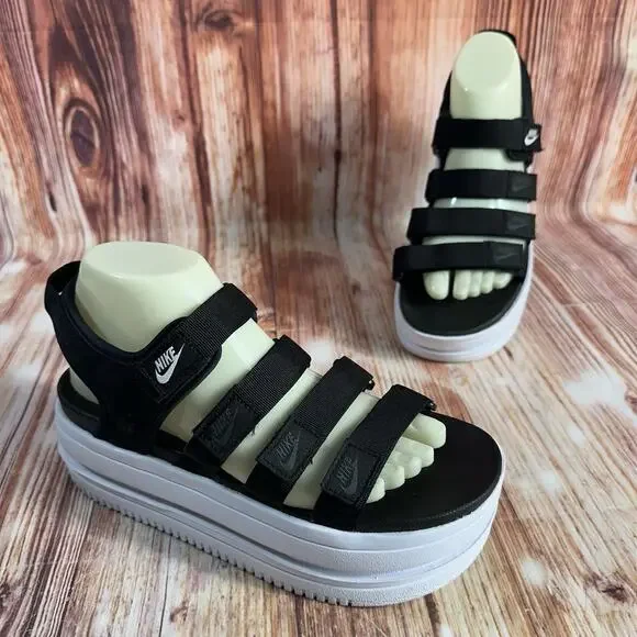 Nike | Shoes | Nike Icon Classic Sandals Womens Size 8 Black